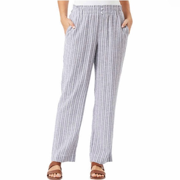 Briggs New York Pants - Briggs Ladies' Linen Blend Pant, Size M